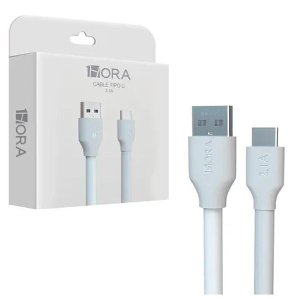 CABLE USB TIPO C 3A 1 MTO 