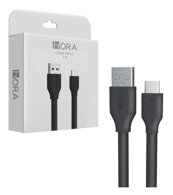 CABLE USB TIPO C 3A 1 MTO