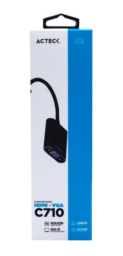 ADAPTADOR HDMI A VGA ACTECK