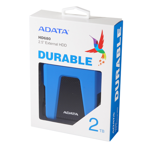 DISCO DURO EXTERNO 2 TB ADATA HD680 COLOR AZUL